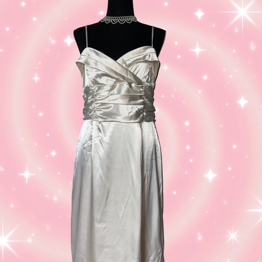 Vintage Fredrick’s Of Hollywood Satin Dress Size 16